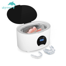 Skymen BSCI manufacturer 600ML portable mini jewelry glasses ultrasonic dental cleaner limpiador dental ultrasonico